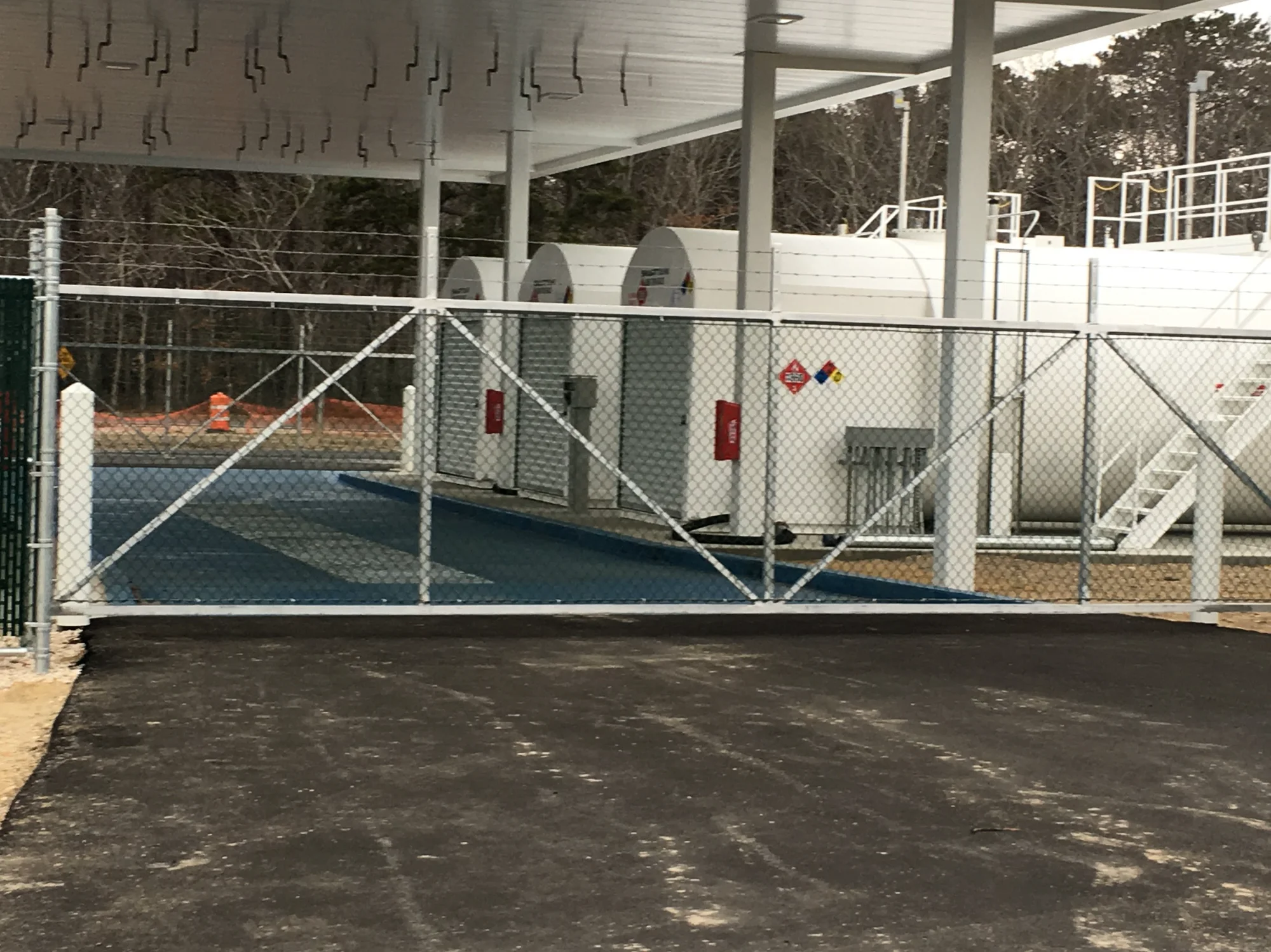 East Hampton Airport Fuel Farm Detail